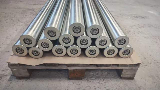 Оцинкованный ролик Ø89, ось с внутренней резьбой